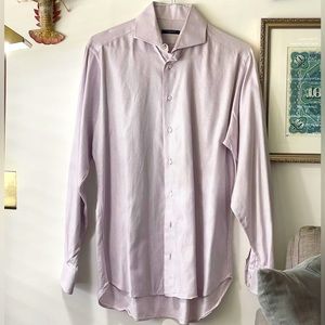 Burberry Mens Lavender Business Shirt